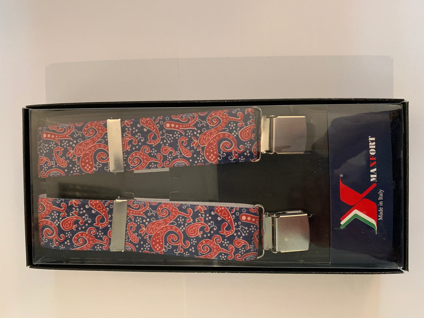 NARAMENICE ZA HLAČE Maxfort oversize CASUMARO 999 tip X 130 cm širina 3,5 cm
