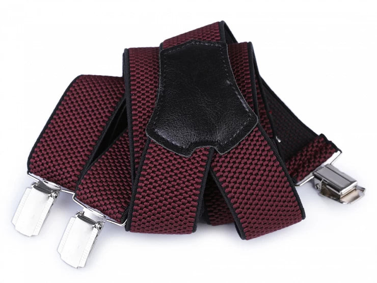 NARAMENICE ZA HLAČE M11/2 bordo tip Y dužina 120 cm širina 3,5 cm